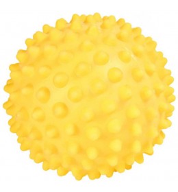 Ježasta loptica za pse 16 cm Žuta