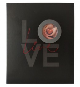 Album 13x18/200 love,live black 
