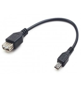 Kabl USB A-OTG-AFBM-03 Gembird OTG AF to Micro BM cable, 0.15 m