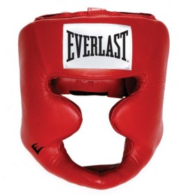 Kaciga za boks Everlast Full Protection crvena