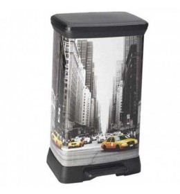 Curver kanta za otpatke 50 L Deco New York