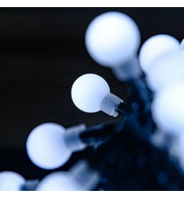 Novogodišnje lampice LED biserni niz 180 sijalica hladno bela