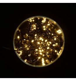 Novogodišnje LED lampice 12m toplo bele 240 sijalica za spoljnu i unutrašnju upotrebu
