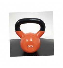 Kettlbel Metal+ Vinyl 6 kg RX DB2174-6 Orange