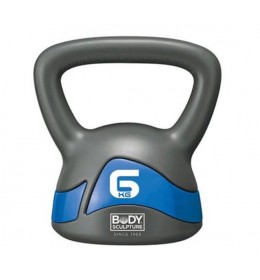 Kettlebell BW-117 6kg grey-blue