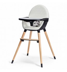Stolica za hranjenje 2u1 Kinderkraft FINIX ECRU