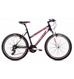 Bicikl Mountain Bike 26in Monitor lady fs crno pink ram 17in