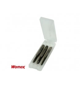 Ureznica ručna Womax M10x1.5mm HSS 24x70mm 3 kom