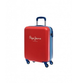 KOFER BICOLOR BOY RED TROLLEY Pepe Jeans