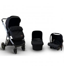 Kolica Baby Bear Origin -Urban Life 3U1 - Black 