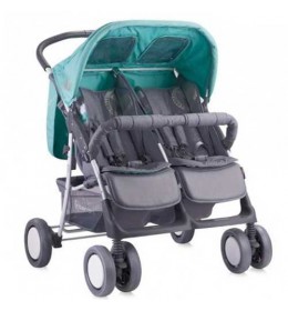 Kolica za blizance Twin Grey & Green