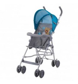 Kolica za bebe Light Blue & Grey Hello Bear