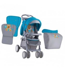 Kolica Foxy Blue & Grey Hello Bear