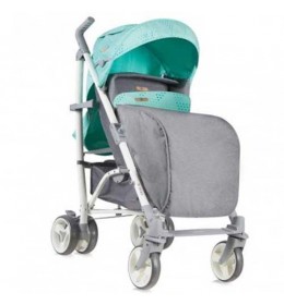 Kolica za bebe S-200 + Zimska Navlaka Green & Grey Cities