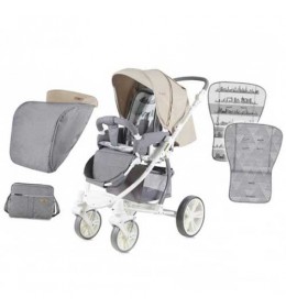 Kolica za bebe S-700 Grey & Beige Cities