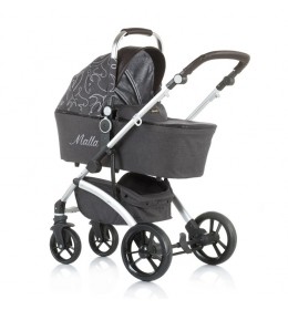 Kolica za bebe Malta 2 u 1 0+ Chipolino Granite Grey