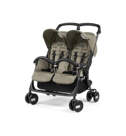 Kolica za blizance Peg Perego Aria Shopper Twin  Class Geo Beige