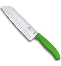 Victorinox Santoku kuhinjski nož 17 cm zeleni