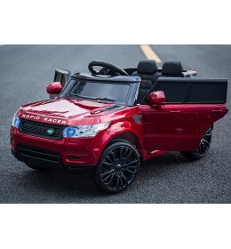 Automobil na akumulator Land Rover Mini crveni