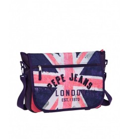 Laptop torba pink/blue London