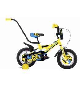 Dečiji bicikl Mustang 12in žuto crni