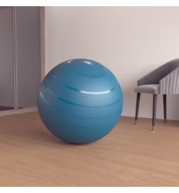 Lopta za pilates veličine 3 (75cm) plava 
