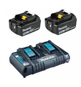 Makita SET 9 BL1830B x2 + punjač DC18RC 