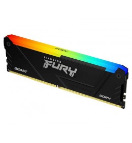 KINGSTON DIMM DDR4 16GB 3200MT/s KF432C16BB12A/16 FURY Beast RGB Black