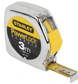 Metar Stanley Powerlock metal 3m