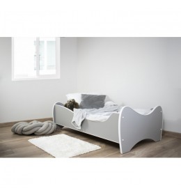 Dečiji krevet Midi Pastel-Light Grey 140x70cm