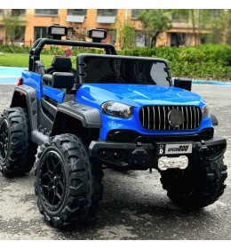 Decčiji auto na akumulator Mercedes 4×4 plavi