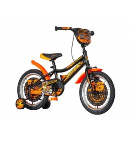 Moto cross visitor bicikla crno narandžasta mot160
