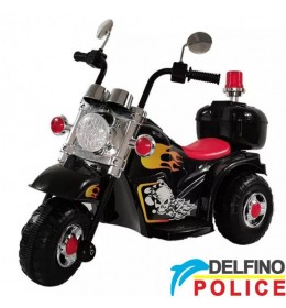 Motor na akumulator Delfino Police Crni