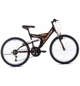 Mountain Bike Adria Dakota 24 Crna i Oranž