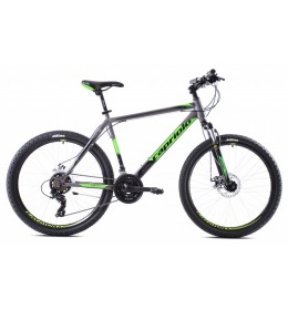 Mountin Bike Capriolo Oxygen 26 sivo neon zeleno
