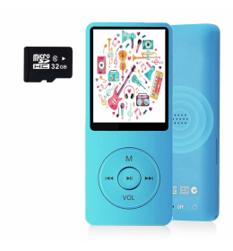 MP3 Player Bluetooth 32GB plavi