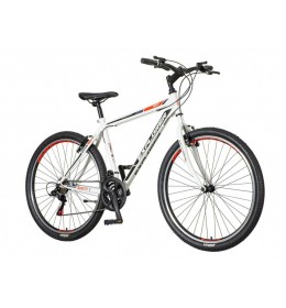 Mtb bicikla explorer belo crvena 