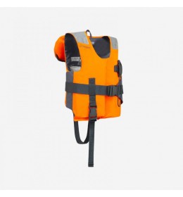 Prsluk za spasavanje LJ100 deciji 15-40 kg narandzasto sivi 