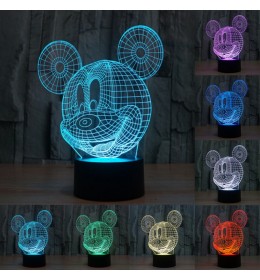 3D Lampa koja menja boju  Miki Muas
