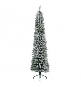 Novogodišnja jelka Pencil pine snowy 210cm x 60cm Everlands