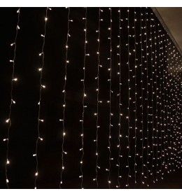 Novogodišnja LED zavesa 2x1m hladno bela