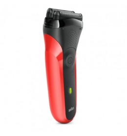 Braun shaver  300 black/red