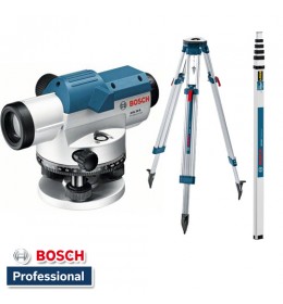 Optički uređaj za nivelisanje Bosch GOL 26 D Professional + BT 160 + GR 500