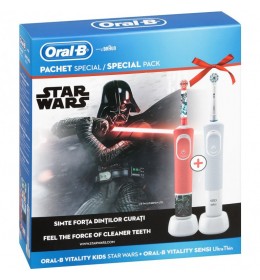 Oral B  D100 adults + D100 kids Star Wars