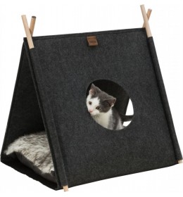 Kućica/šator  za mačke sa jastukom Elfie