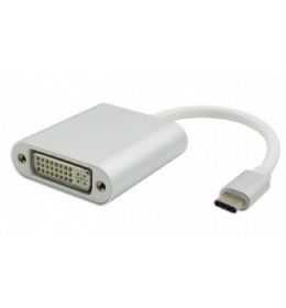 FAST ASIA Adapter  konvertor USB 3.1 tip C (M) - DVI (F) srebrni