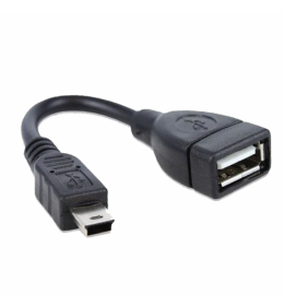 OTG kabl mini na usb ženski crni