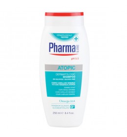 Pharmaline Atopic pH 5.5 šampon bez sulfata 250 ml