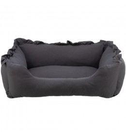 Krevet amelie kockasti60x50cm tamno sivi