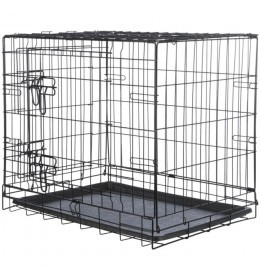 Žičani kavez M 78x62x55cm crni